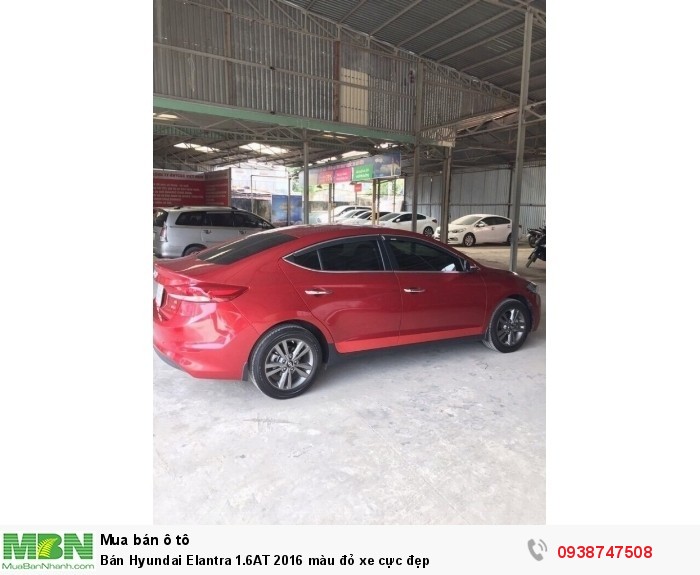 Bán Hyundai Elantra 1.6AT 2016 màu đỏ xe cực đẹp