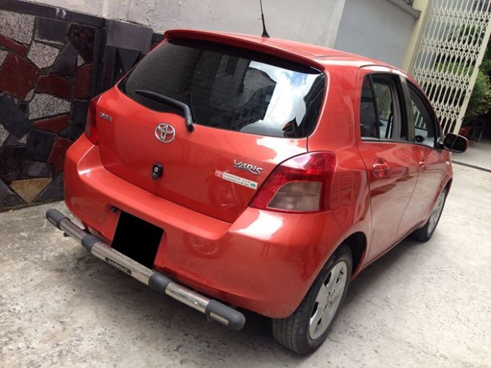 Bán xe Toyota Yaris 2010 màu đỏ tự động nhập Nhật