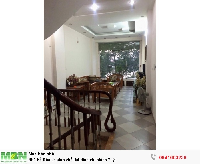 Nhà Hồ Rùa an sinh chất kd đỉnh chỉ nhỉnh 7 tỷ