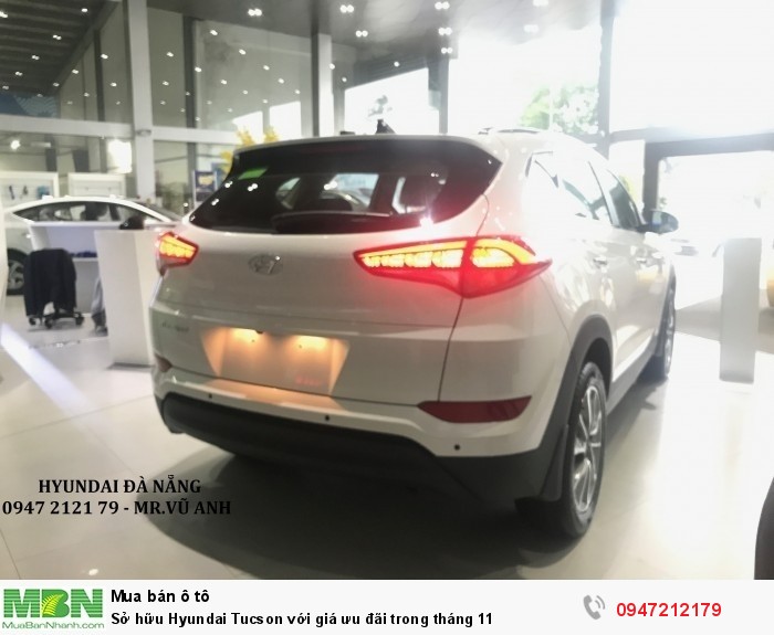 Sở hữu Hyundai Tucson với giá ưu đãi trong tháng 11