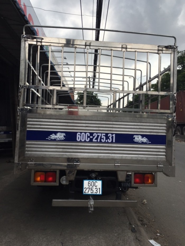 Bán xe tải hino FC9JLSW thùng mui bạt inox