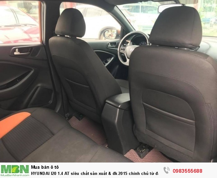 HYUNDAI I20 1.4 AT siêu chất sản xuất & đk 2015 chính chủ từ đầu biển Hà Nội.