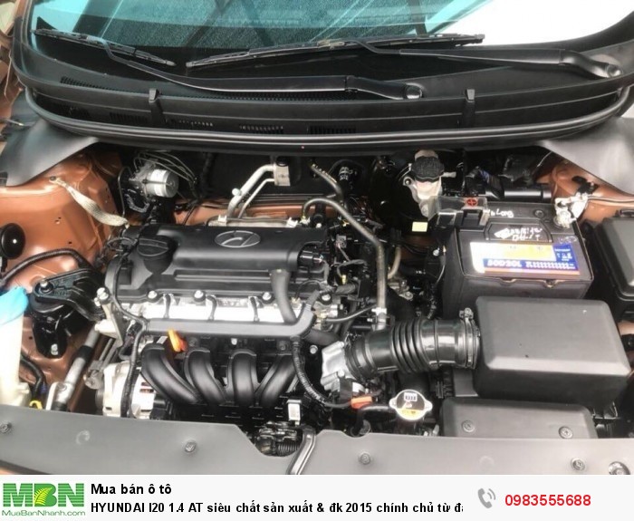 HYUNDAI I20 1.4 AT siêu chất sản xuất & đk 2015 chính chủ từ đầu biển Hà Nội.