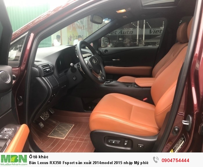 Bán Lexus RX350 Fsport sản xuất 2014model 2015 nhập Mỹ phiên bản cao cấp nhất
