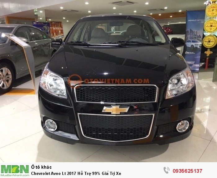 Chevrolet Aveo Lt 2017 Hỗ Trợ 99% Giá Trị Xe