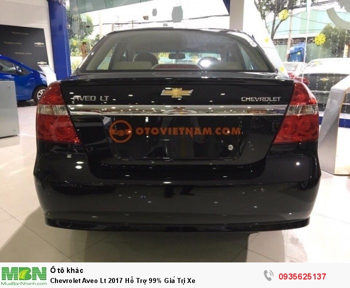 Chevrolet Aveo Lt 2017 Hỗ Trợ 99% Giá Trị Xe