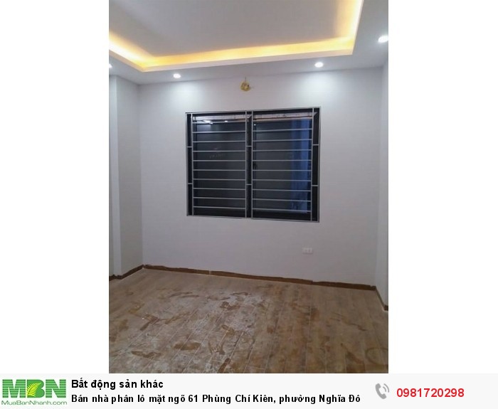 Bán nhà phân lô mặt ngõ 61 Phùng Chí Kiên, phường Nghĩa Đô dt 52 m2 x 6