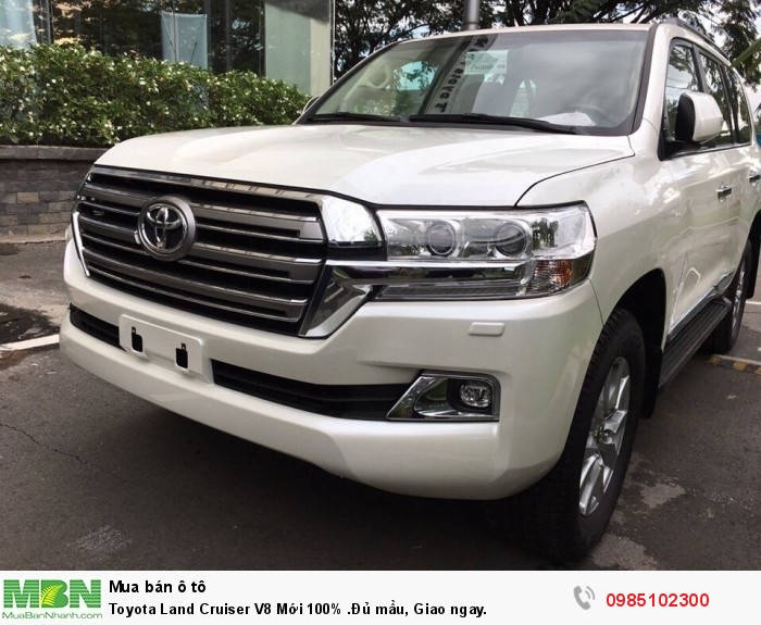 Toyota Land Cruiser V8 Mới 100% .Đủ mầu, Giao ngay.