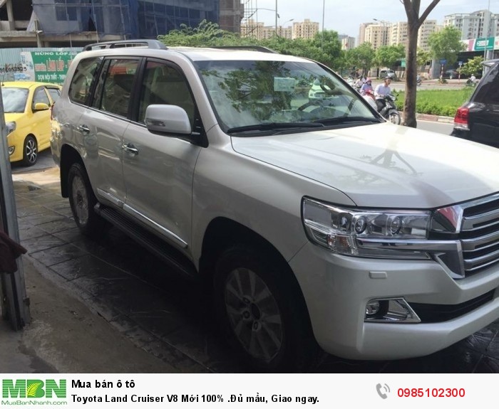 Toyota Land Cruiser V8 Mới 100% .Đủ mầu, Giao ngay.