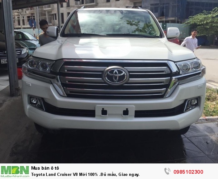 Toyota Land Cruiser V8 Mới 100% .Đủ mầu, Giao ngay.