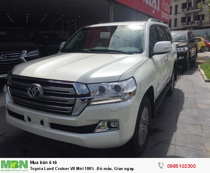 Toyota Land Cruiser V8 Mới 100% .Đủ mầu, Giao ngay.