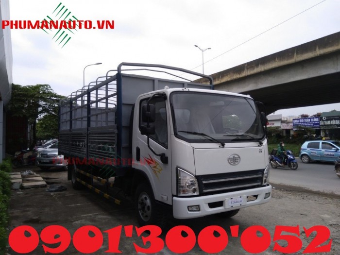 Xe tải faw 7.3 tấn 7t3 động cơ Hyundai, thùng dài 6.25 mét