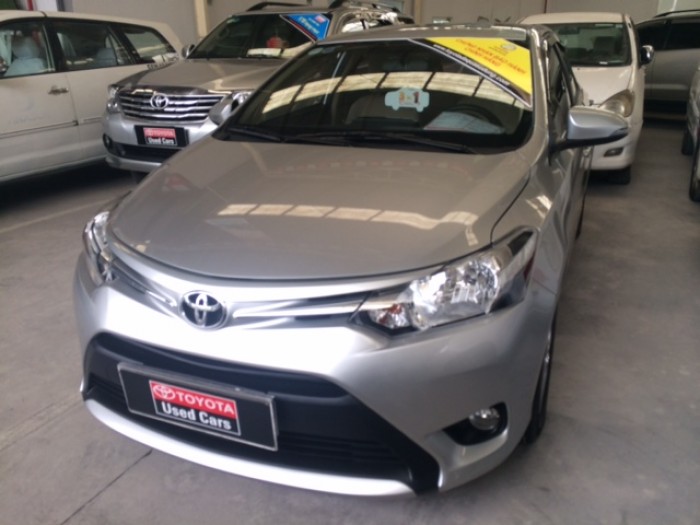 Toyota Vios E - Màu Bạc - 2015