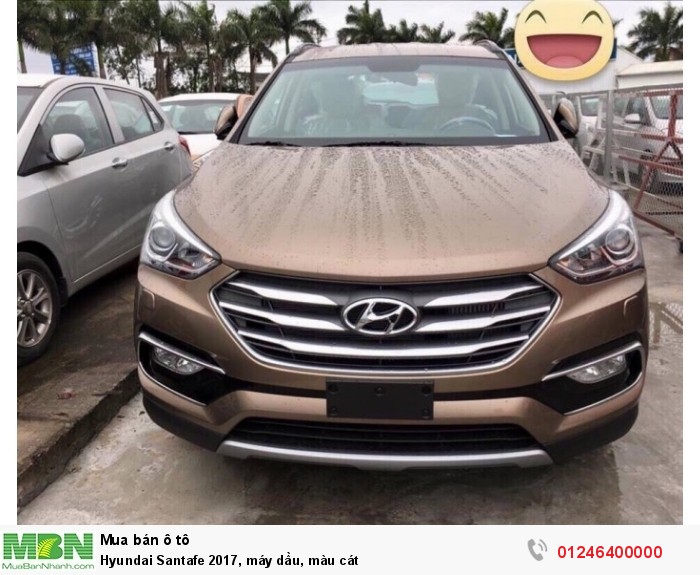 Bán xe Hyundai Santa Fe 2017 giá 1 tỷ 70 tr  278165