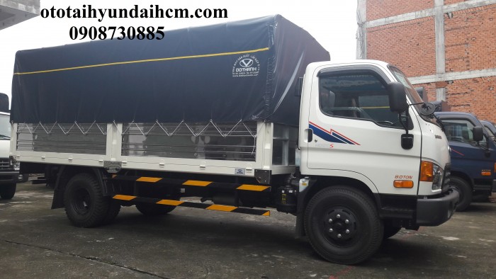 Mới! Xe nâng tải hyundai hd120s - khuyến mãi 100% thuế trước bạ!