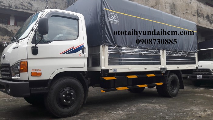 Mới! Xe nâng tải hyundai hd120s - khuyến mãi 100% thuế trước bạ!