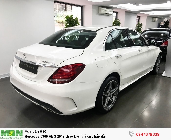 Mercedes C300 AMG 2017 chạy lướt giá cực hấp dẫn