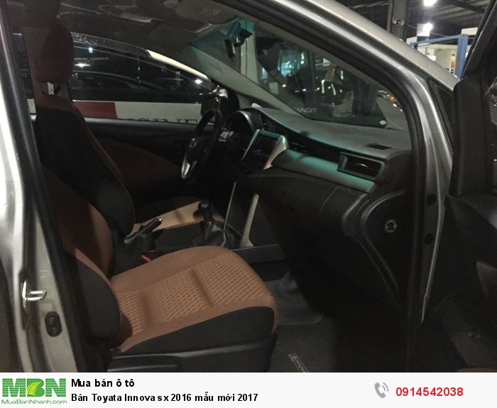 Bán Toyata Innova sx 2016 mẫu mới 2017
