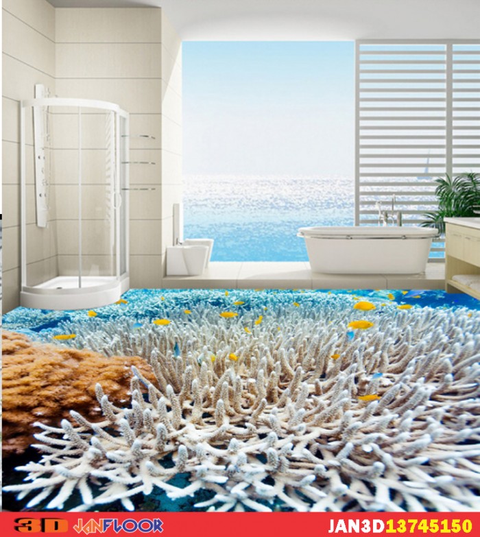 Gạch 3D nhà tắm san hô Mới 100%, giá: 2.600.000đ, gọi: 035 8960 ...