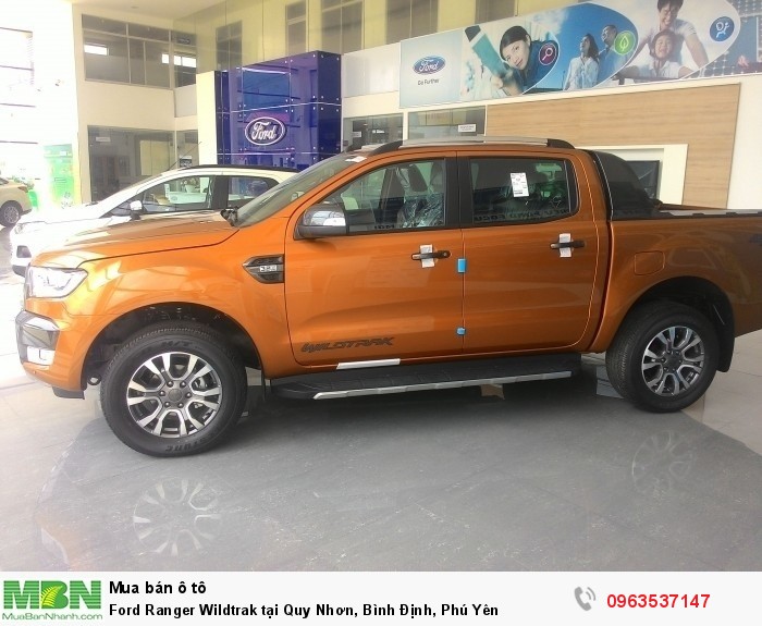 Ford Ranger Wildtrak tại Quy Nhơn, Bình Định, Phú Yên