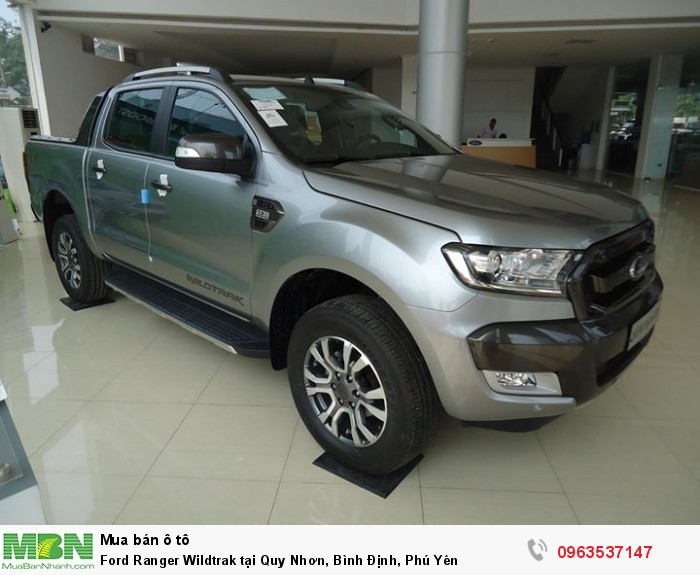 Ford Ranger Wildtrak tại Quy Nhơn, Bình Định, Phú Yên