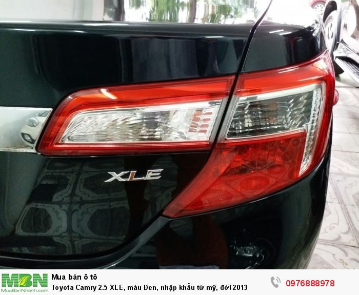 Toyota Camry 2.5 XLE, màu Đen, nhập khẩu từ mỹ, đời 2013