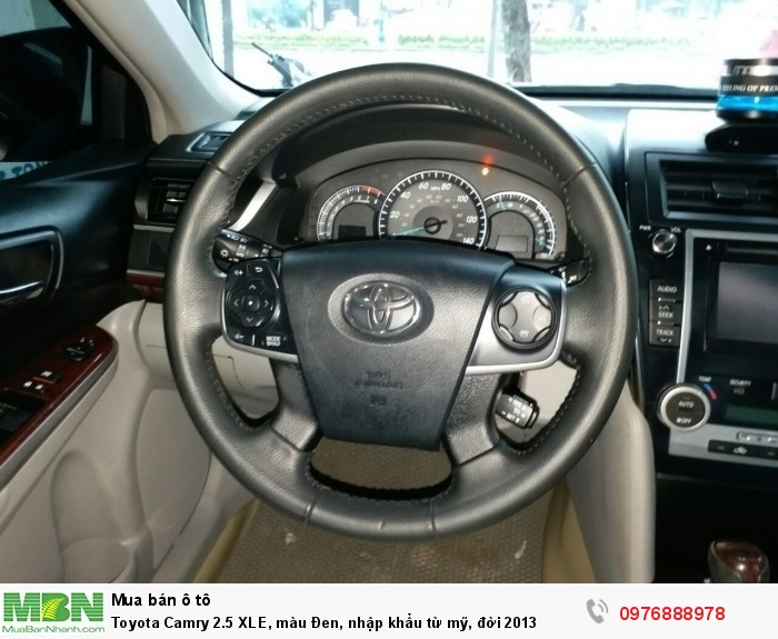 Toyota Camry 2.5 XLE, màu Đen, nhập khẩu từ mỹ, đời 2013