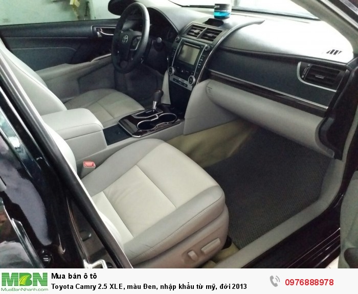 Toyota Camry 2.5 XLE, màu Đen, nhập khẩu từ mỹ, đời 2013