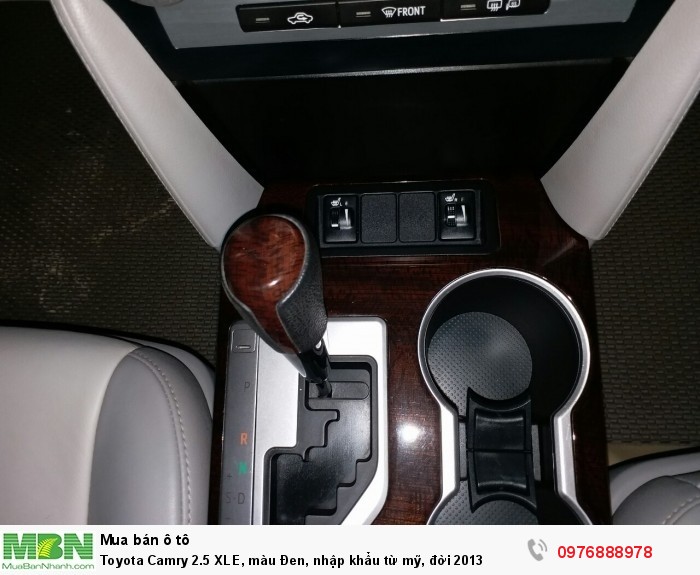 Toyota Camry 2.5 XLE, màu Đen, nhập khẩu từ mỹ, đời 2013