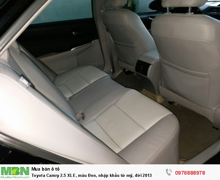 Toyota Camry 2.5 XLE, màu Đen, nhập khẩu từ mỹ, đời 2013