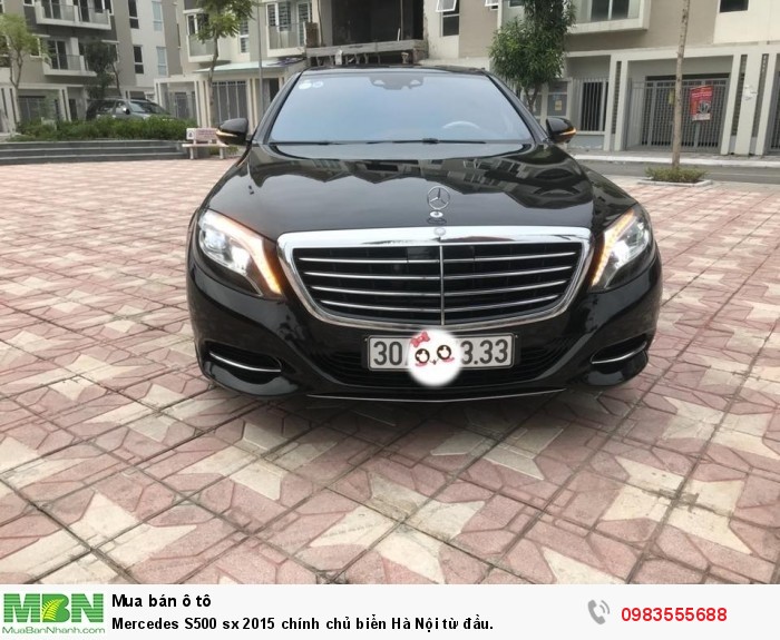 Mercedes S500 sx 2015 chính chủ biển Hà Nội từ đầu.