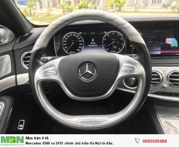 Mercedes S500 sx 2015 chính chủ biển Hà Nội từ đầu.