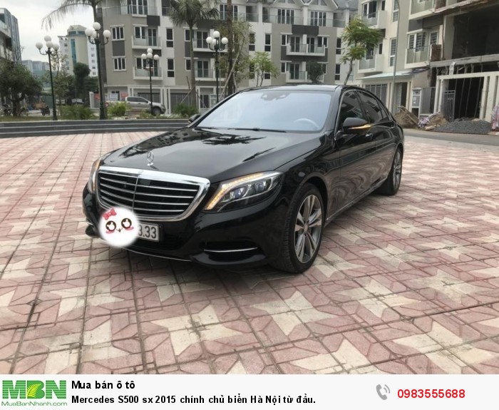 Mercedes S500 sx 2015 chính chủ biển Hà Nội từ đầu.