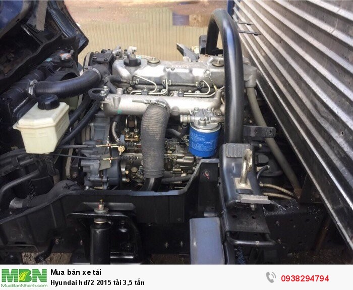 Hyundai hd72 2015 tải 3,5 tấn