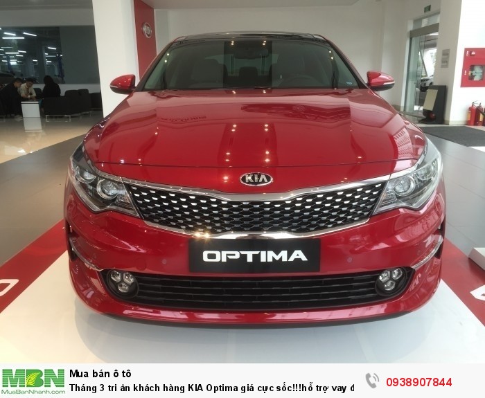 Tháng 6 tri ân khách hàng KIA Optima giá cực sốc!!!hỗ trợ vay đến 90% xe! lãi suất chỉ 0.65%. Liên hệ ngay!!