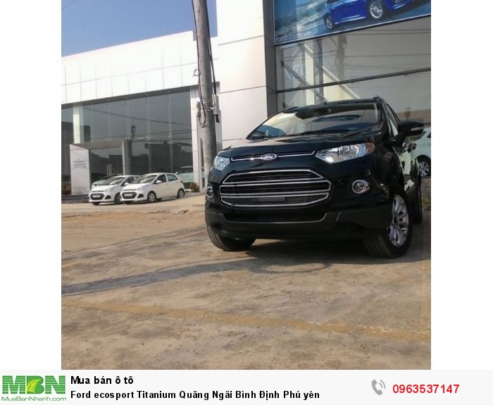 Ford ecosport Titanium Quãng Ngãi Bình Định Phú yên