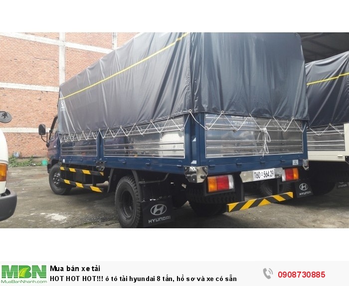 HOT HOT HOT!!! ô tô tải hyundai 8 tấn, hồ sơ và xe có sẵn