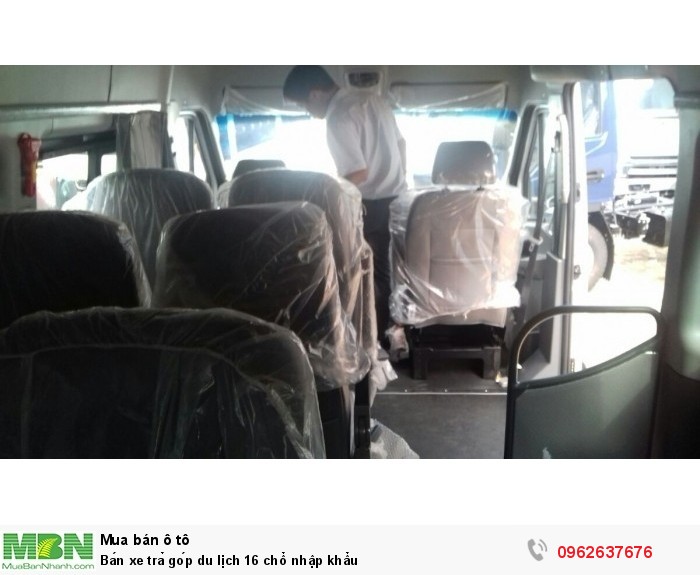 Bán xe trả góp du lịch 16 chổ nhập khẩu