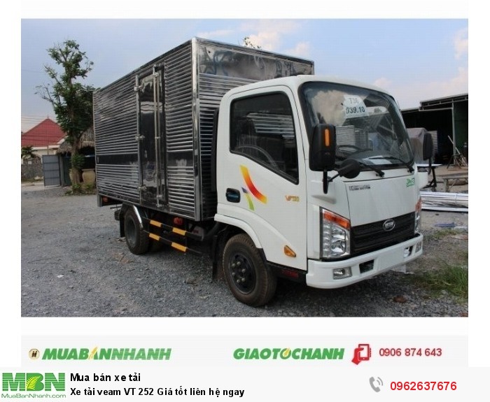 Xe tải veam VT 252 Giá tốt liên hệ ngay