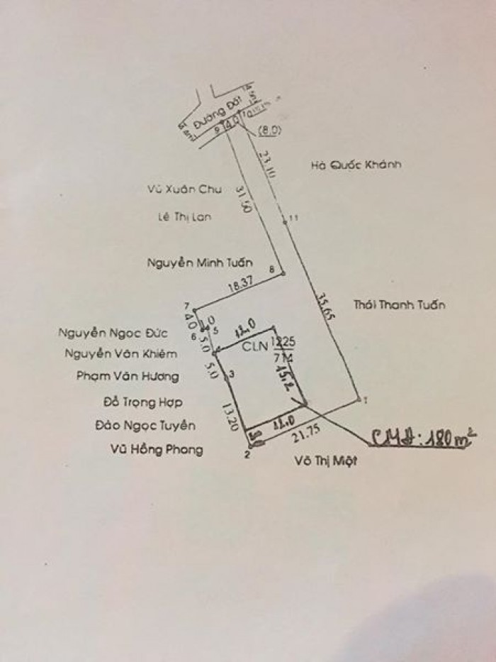 Bán đất Phú Hòa, Tp Thủ Dầu Một