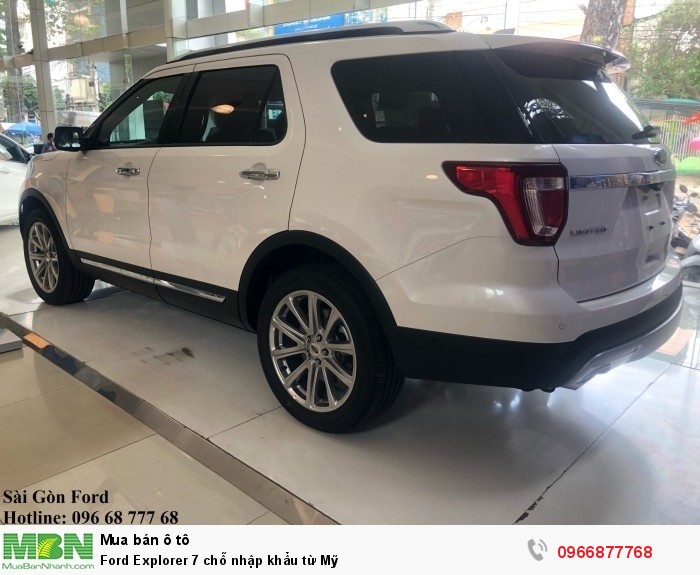 Ford Explorer 7 chỗ nhập khẩu từ Mỹ