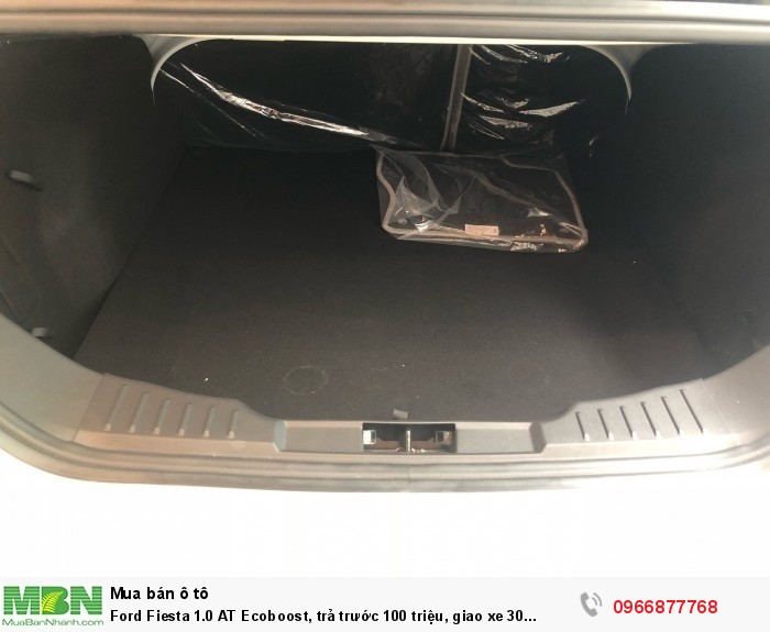 Ford Fiesta 1.0 AT Ecoboost, trả trước 100 triệu, giao xe 30 ngày.