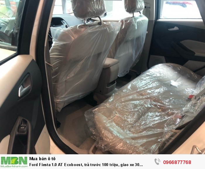 Ford Fiesta 1.0 AT Ecoboost, trả trước 100 triệu, giao xe 30 ngày.