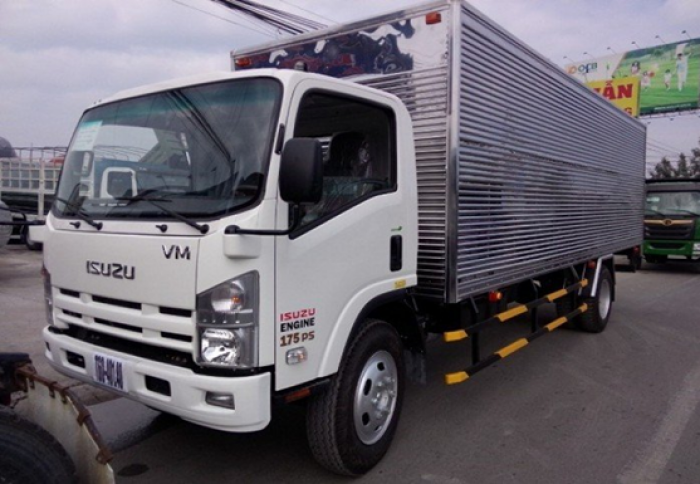 xe tải isuzu 8T2 thùng kín chất lượng - giá tốt