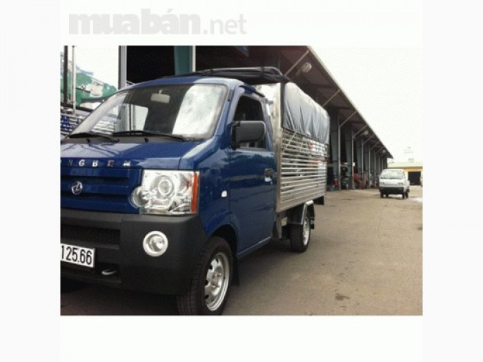 xe tải dongben 810kg thùng bạt chất lượng - giá tốt!