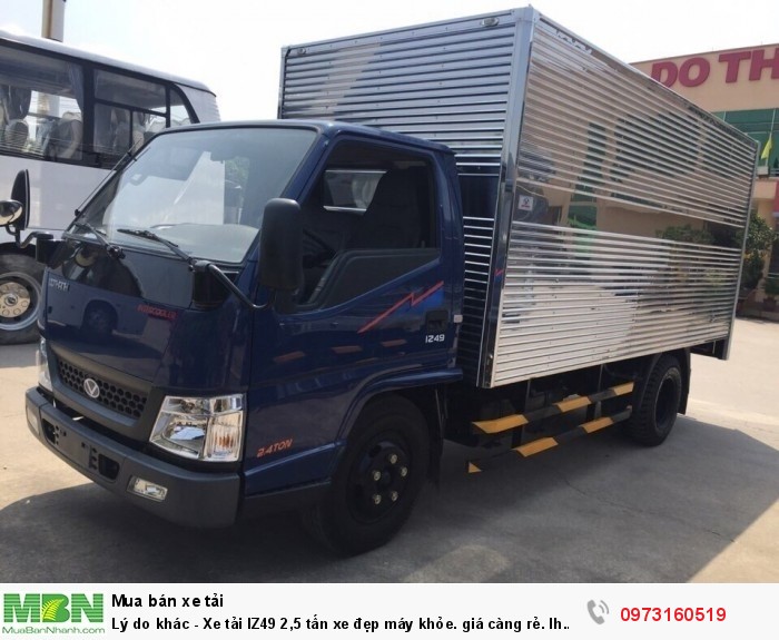 Xe tải IZ49 2,5 tấn xe đẹp máy khỏe. giá càng rẻ