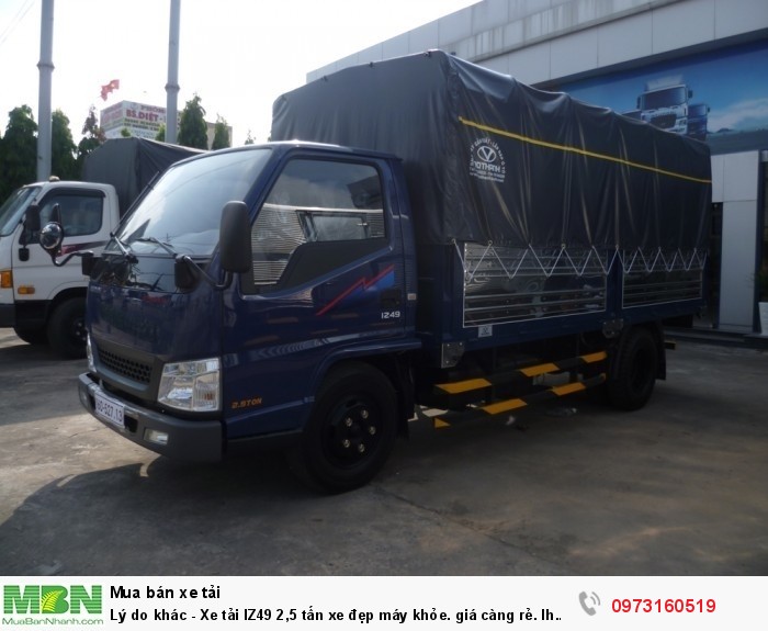 Xe tải IZ49 2,5 tấn xe đẹp máy khỏe. giá càng rẻ
