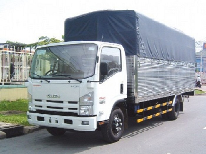 Xe tải isuzu 5T5 thùng bạt chất lượng - giá tốt!