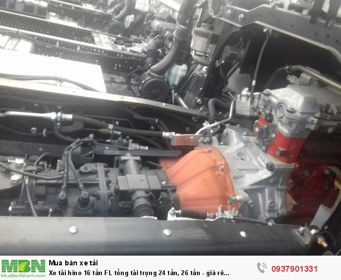 Xe tải hino 16 tấn FL tổng tải trọng 24 tấn, 26 tấn - giá rẽ nhất.