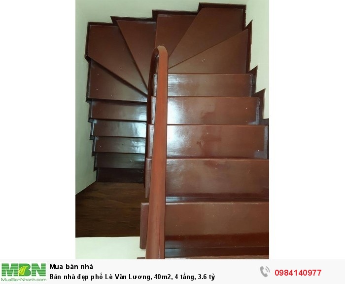 Bán nhà đẹp phố Lê Văn Lương, 40m2, 4 tầng, 3.6 tỷ